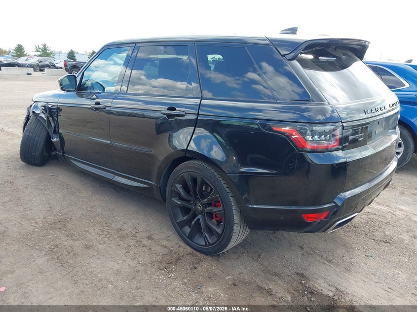 2021 Land rover Range rover sport VIN SALWS2RU3MA758753 IAAI salvage auction — LEFT FRONT, Clear (Michigan), sold $17,400 on 2026-07-09 (photo 3)