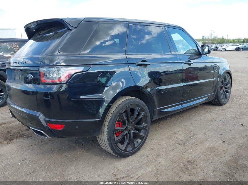 2021 Land rover Range rover sport VIN SALWS2RU3MA758753 IAAI salvage auction — LEFT FRONT, Clear (Michigan), sold $17,400 on 2026-07-09 (photo 4)