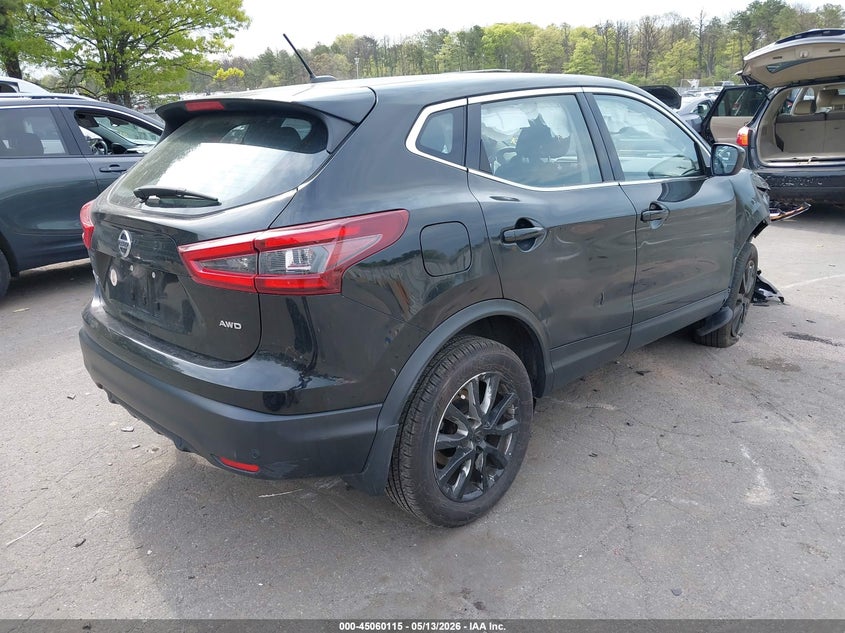 2020 Nissan Rogue VIN JN1BJ1CW8LW647424 IAAI salvage auction — RIGHT FRONT, Mv-907A (New York), sold $1,950 on 2026-07-07 (photo 4)