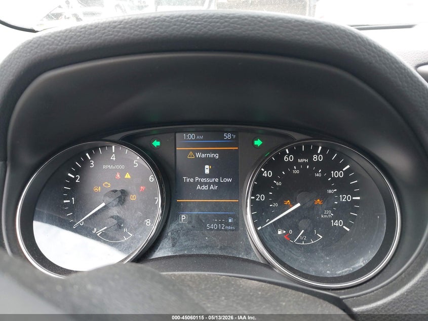 2020 Nissan Rogue VIN JN1BJ1CW8LW647424 IAAI salvage auction — RIGHT FRONT, Mv-907A (New York), sold $1,950 on 2026-07-07 (photo 7)