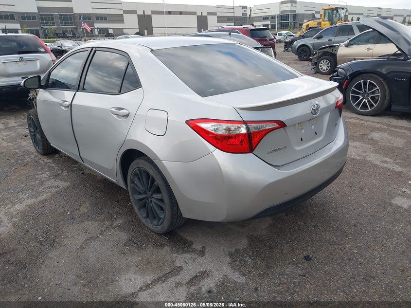 2016 Toyota Corolla VIN 5YFBURHE3GP514085 IAAI salvage auction — FRONT END, Original (Texas), sold $3,050 on 2026-08-01 (photo 3)
