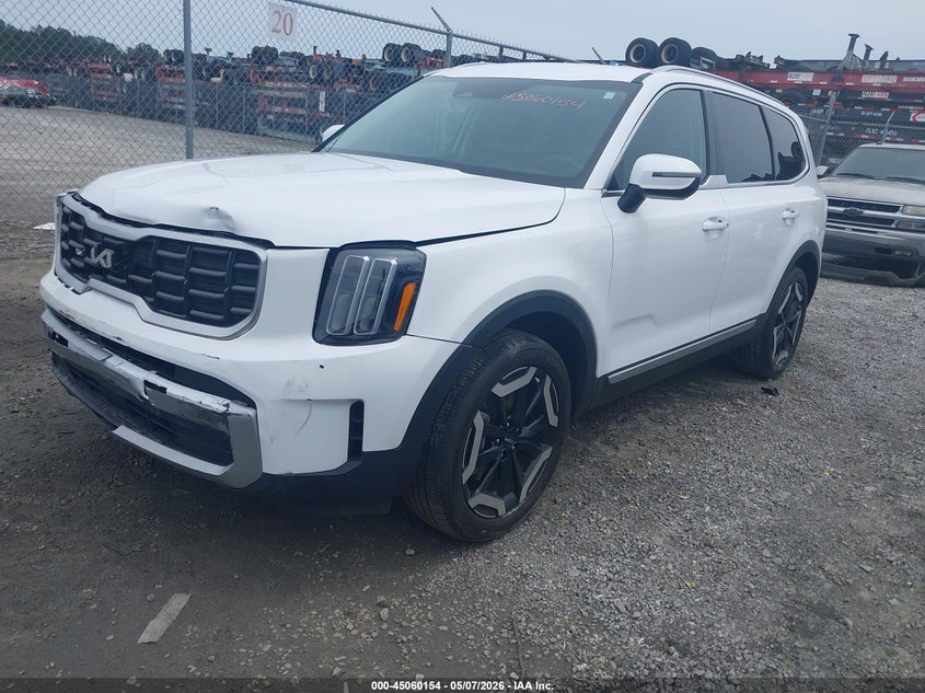 2024 Kia Telluride VIN 5XYP64GC4RG413678 IAAI salvage auction — FRONT END, Salvage (Georgia), sold $5,200 on 2026-07-24 (photo 2)