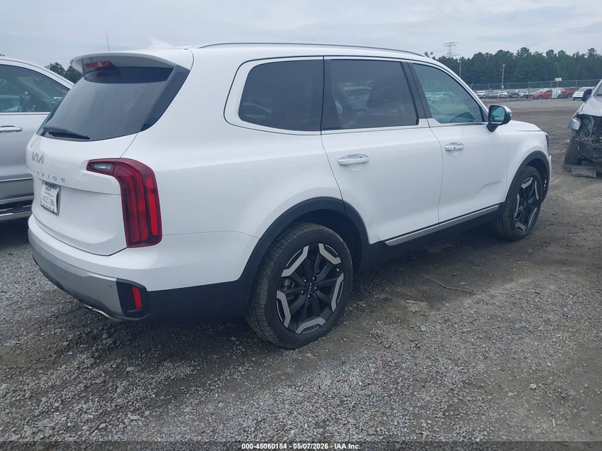 2024 Kia Telluride VIN 5XYP64GC4RG413678 IAAI salvage auction — FRONT END, Salvage (Georgia), sold $5,200 on 2026-07-24 (photo 4)