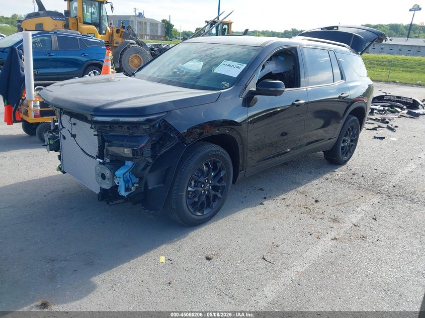2026 Chevrolet Traverse VIN 1GNEVGKS5TJ312402 IAAI salvage auction — FRONT END, Salvage (Illinois), sold $12,600 on 2026-07-28 (photo 2)