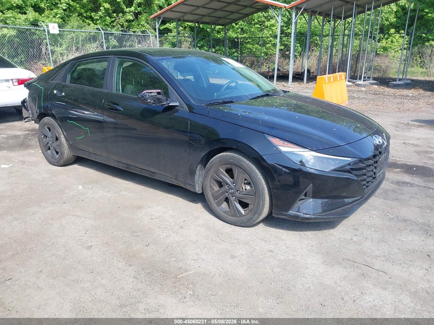 2023 Hyundai Elantra VIN KMHLM4AG1PU533557 IAAI salvage auction — REAR END, Salvage - Greater Than 75% (Maryland), sold $2,700 on 2026-07-28 (photo 1)