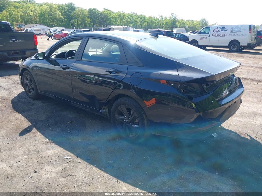 2023 Hyundai Elantra VIN KMHLM4AG1PU533557 IAAI salvage auction — REAR END, Salvage - Greater Than 75% (Maryland), sold $2,700 on 2026-07-28 (photo 3)