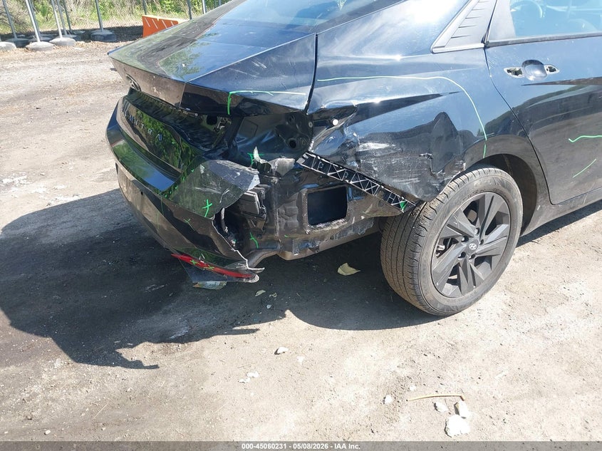 2023 Hyundai Elantra VIN KMHLM4AG1PU533557 IAAI salvage auction — REAR END, Salvage - Greater Than 75% (Maryland), sold $2,700 on 2026-07-28 (photo 6)