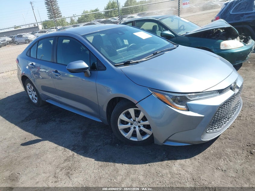 2022 Toyota Corolla VIN 5YFEPMAE5NP323265 IAAI salvage auction — LEFT FRONT, Salvage Title, sold $5,525 on 2026-07-14 (photo 1)