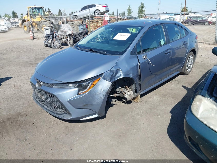 2022 Toyota Corolla VIN 5YFEPMAE5NP323265 IAAI salvage auction — LEFT FRONT, Salvage Title, sold $5,525 on 2026-07-14 (photo 2)