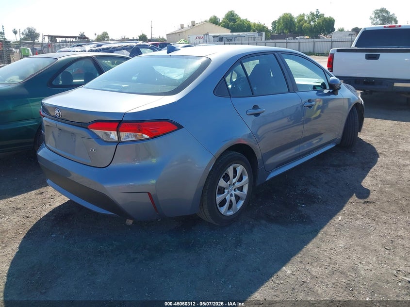2022 Toyota Corolla VIN 5YFEPMAE5NP323265 IAAI salvage auction — LEFT FRONT, Salvage Title, sold $5,525 on 2026-07-14 (photo 4)