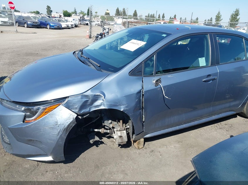 2022 Toyota Corolla VIN 5YFEPMAE5NP323265 IAAI salvage auction — LEFT FRONT, Salvage Title, sold $5,525 on 2026-07-14 (photo 6)