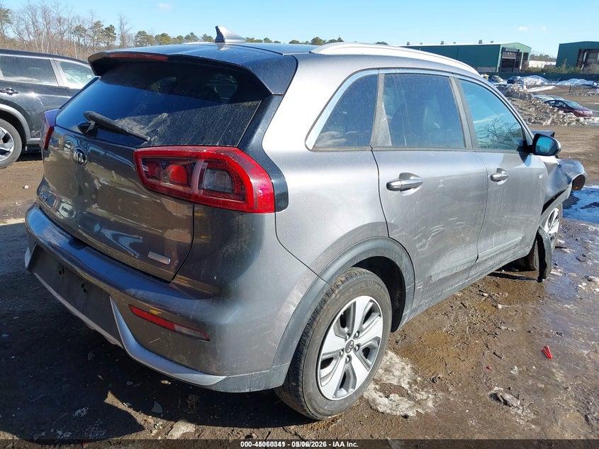 2017 Kia Niro VIN KNDCB3LC5H5049692 IAAI salvage auction — FRONT END, Salvage (Florida), sold $550 on 2026-07-21 (photo 4)