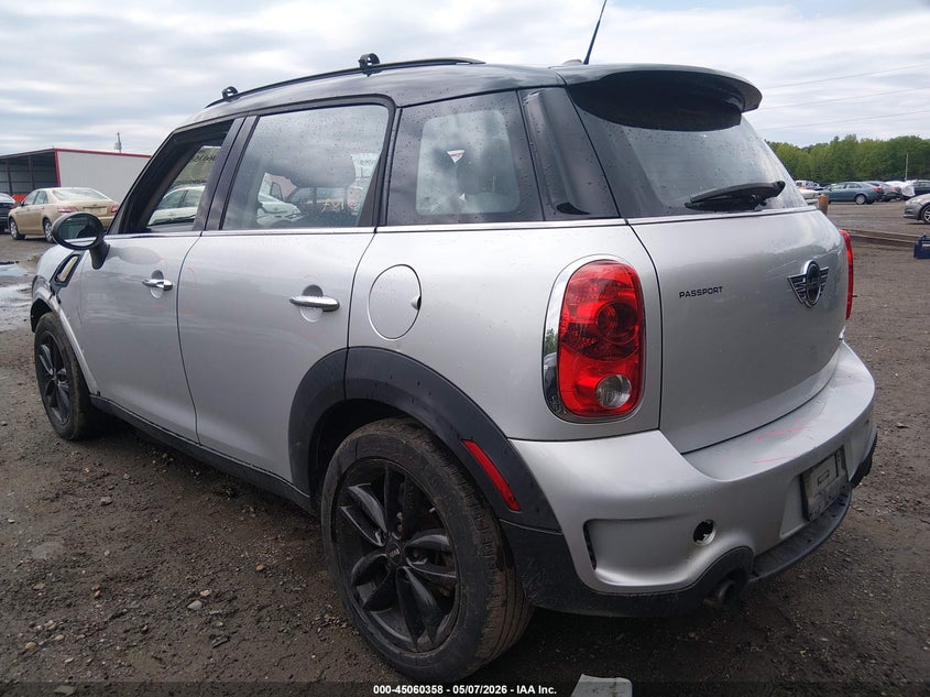 2013 Mini Countryman VIN WMWZC3C50DWM28397 IAAI salvage auction — FRONT END, Salvage - Greater Than 75% (Maryland), sold $550 on 2026-07-22 (photo 3)