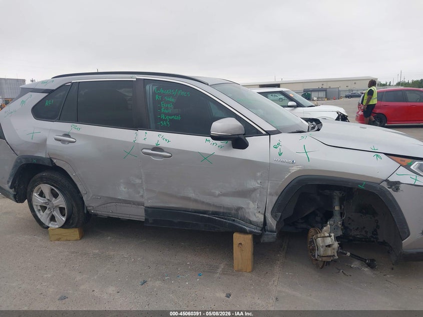 2021 Toyota Rav 4 VIN 2T3RWRFV6MW112896 IAAI salvage auction — RIGHT SIDE, Salvage (Texas), sold $7,850 on 2026-07-09 (photo 6)