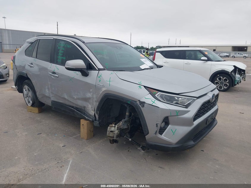 2021 Toyota Rav 4 VIN 2T3RWRFV6MW112896 IAAI salvage auction — RIGHT SIDE, Salvage (Texas), sold $7,850 on 2026-07-09 (photo 1)
