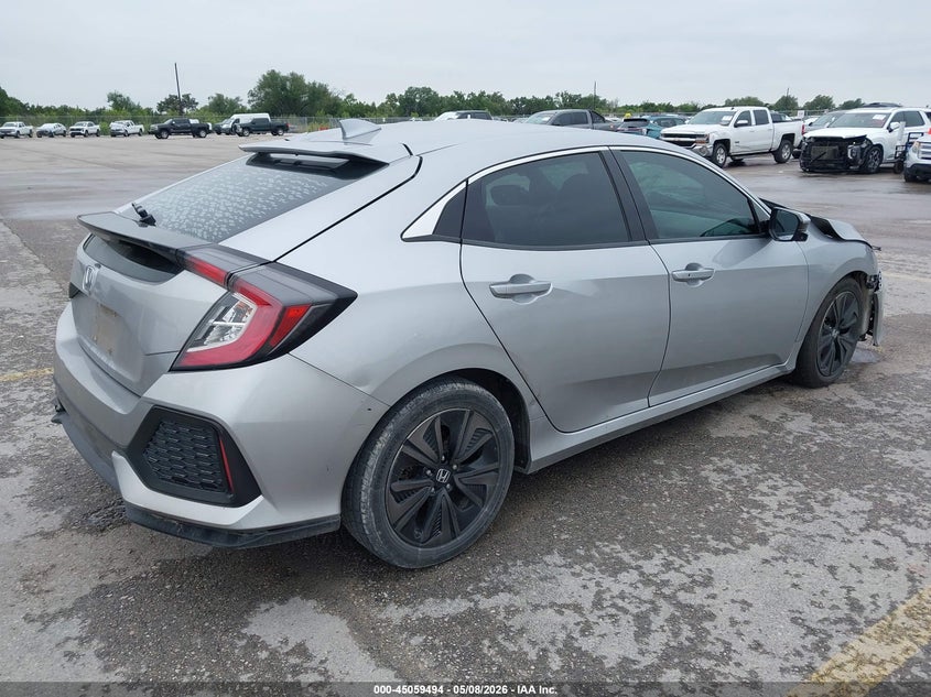 2018 Honda Civic VIN SHHFK7H59JU235110 IAAI salvage auction — LEFT SIDE, Salvage Title, sold $700 on 2026-07-23 (photo 4)