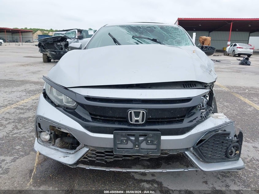 2018 Honda Civic VIN SHHFK7H59JU235110 IAAI salvage auction — LEFT SIDE, Salvage Title, sold $700 on 2026-07-23 (photo 6)