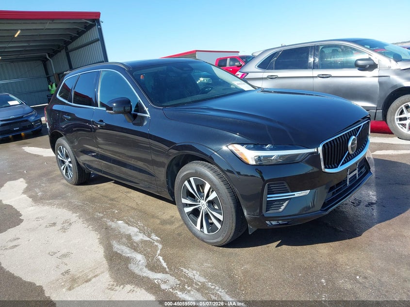 2023 Volvo Xc60 VIN YV4L12RK5P1379511 IAAI salvage auction — LEFT SIDE, Salvage Title, sold $9,600 on 2026-08-13 (photo 1)