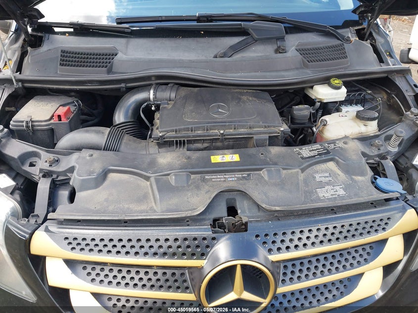 2017 Mercedes-benz Metris VIN WDAPG2EE8H3324983 IAAI salvage auction — REAR END, Salvage (Massachusetts), sold $4,250 on 2026-07-21 (photo 9)