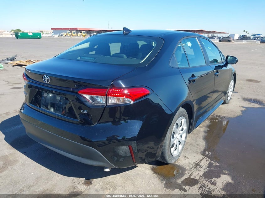 2025 Toyota Corolla VIN 5YFB4MDE3SP352539 IAAI salvage auction — SIDE, Salvage (California), sold $4,900 on 2026-07-28 (photo 4)