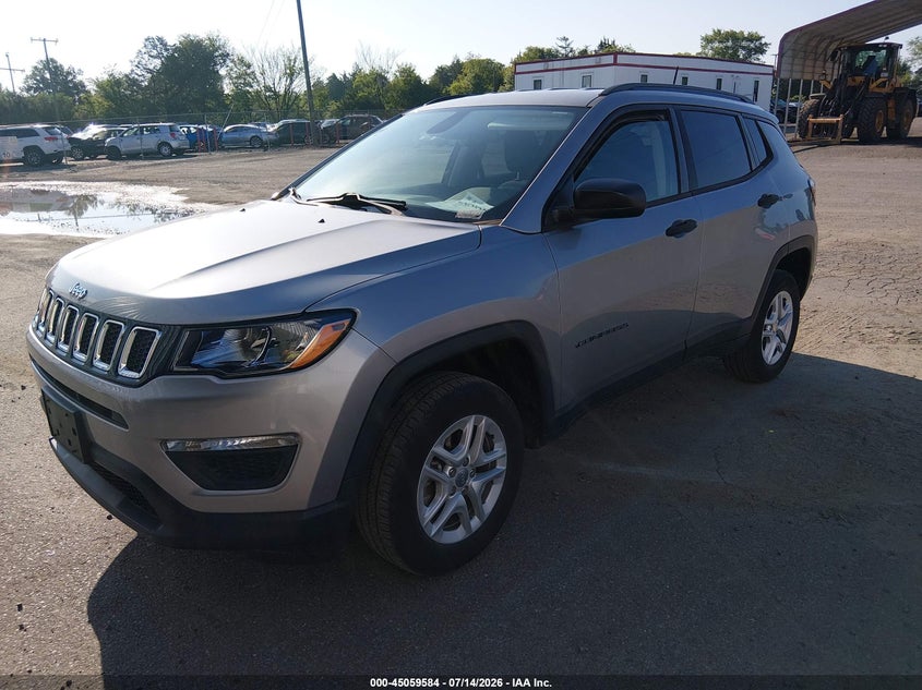 2018 Jeep Compass VIN 3C4NJDAB9JT334378 IAAI salvage auction — NORMAL WEAR, SF97 (Virginia), sold $10,775 on 2026-07-22 (photo 2)