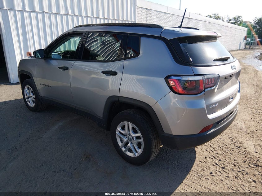 2018 Jeep Compass VIN 3C4NJDAB9JT334378 IAAI salvage auction — NORMAL WEAR, SF97 (Virginia), sold $10,775 on 2026-07-22 (photo 3)