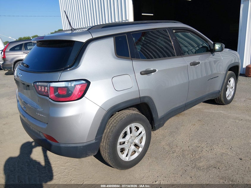 2018 Jeep Compass VIN 3C4NJDAB9JT334378 IAAI salvage auction — NORMAL WEAR, SF97 (Virginia), sold $10,775 on 2026-07-22 (photo 4)