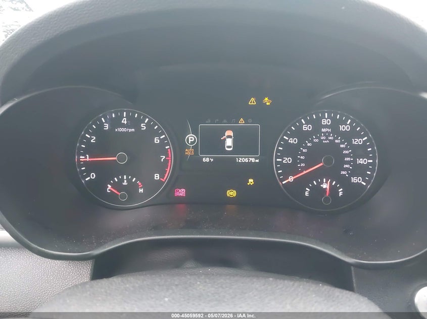 2016 Kia Optima VIN 5XXGV4L21GG111900 IAAI salvage auction — FRONT END, Salvage (North Carolina), sold $2,300 on 2026-07-15 (photo 7)