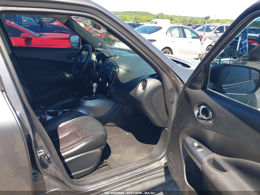 2016 Nissan Juke VIN JN8AF5MR8GT601100 IAAI salvage auction — REAR END, Clear (Oklahoma), sold $600 on 2026-07-14 (photo 5)