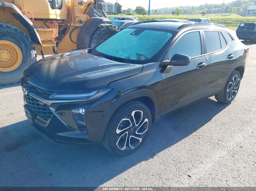 2025 Chevrolet Trax VIN KL77LJEP4SC142156 IAAI salvage auction — FRONT END, Salvage (Illinois), sold $8,100 on 2026-07-07 (photo 2)