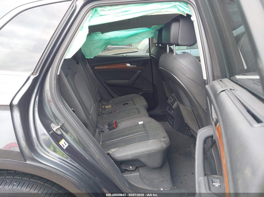 2021 Audi Q5 VIN WA1BAAFY0M2132320 IAAI salvage auction — RIGHT FRONT, Salvage (Texas), sold $5,250 on 2026-07-21 (photo 8)