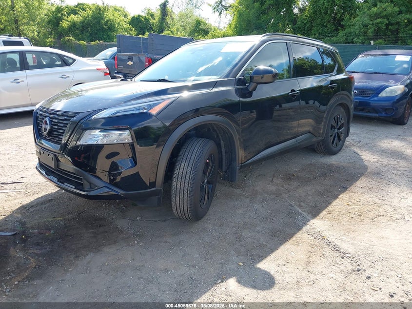 2023 Nissan Rogue VIN JN8BT3BB0PW191737 IAAI salvage auction — RIGHT REAR, Salvage - 75% Or Less (Maryland), sold $8,650 on 2026-07-23 (photo 2)
