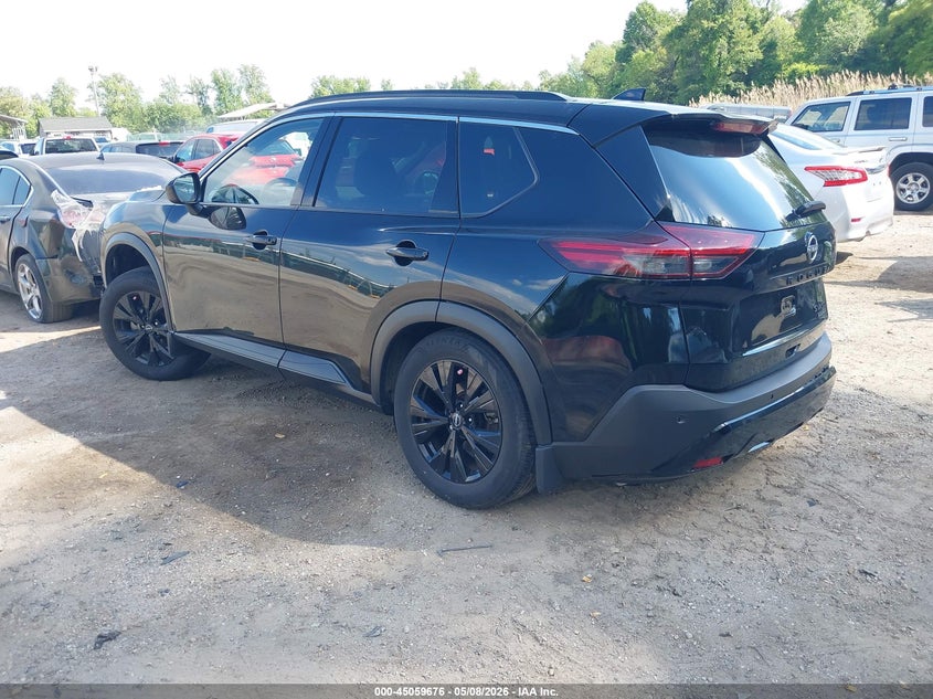 2023 Nissan Rogue VIN JN8BT3BB0PW191737 IAAI salvage auction — RIGHT REAR, Salvage - 75% Or Less (Maryland), sold $8,650 on 2026-07-23 (photo 3)