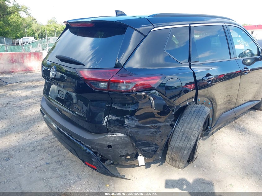 2023 Nissan Rogue VIN JN8BT3BB0PW191737 IAAI salvage auction — RIGHT REAR, Salvage - 75% Or Less (Maryland), sold $8,650 on 2026-07-23 (photo 6)