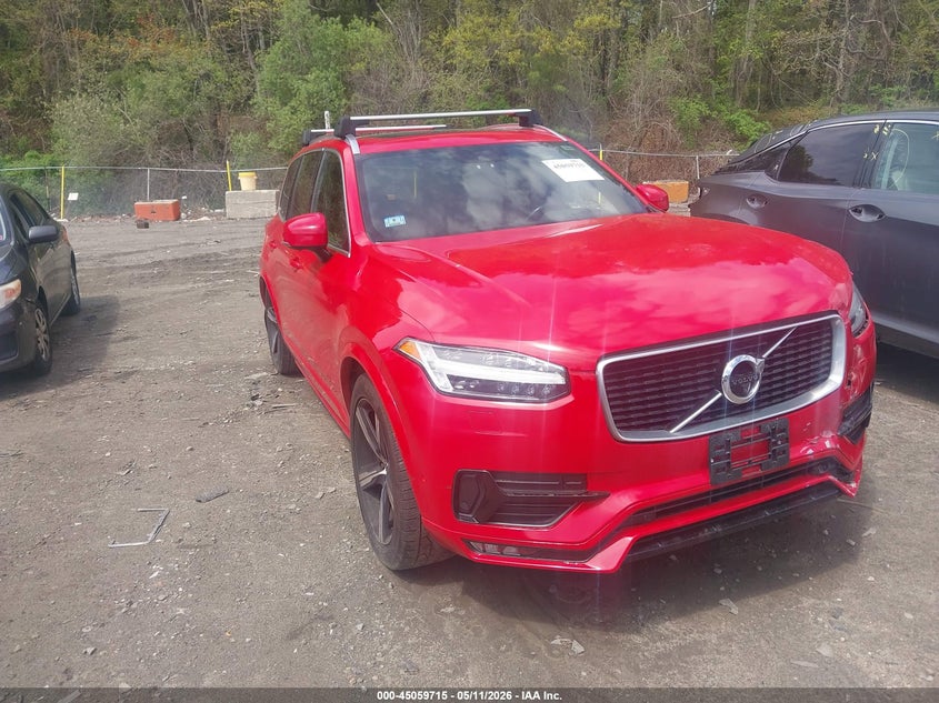 2017 Volvo Xc90 VIN YV4A22PM6H1162558 IAAI salvage auction — FRONT END, Salvage (Massachusetts), sold $10,075 on 2026-07-28 (photo 1)