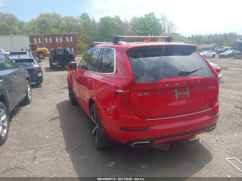2017 Volvo Xc90 VIN YV4A22PM6H1162558 IAAI salvage auction — FRONT END, Salvage (Massachusetts), sold $10,075 on 2026-07-28 (photo 3)