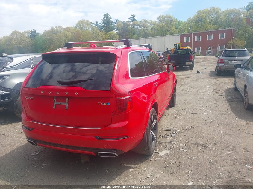 2017 Volvo Xc90 VIN YV4A22PM6H1162558 IAAI salvage auction — FRONT END, Salvage (Massachusetts), sold $10,075 on 2026-07-28 (photo 4)