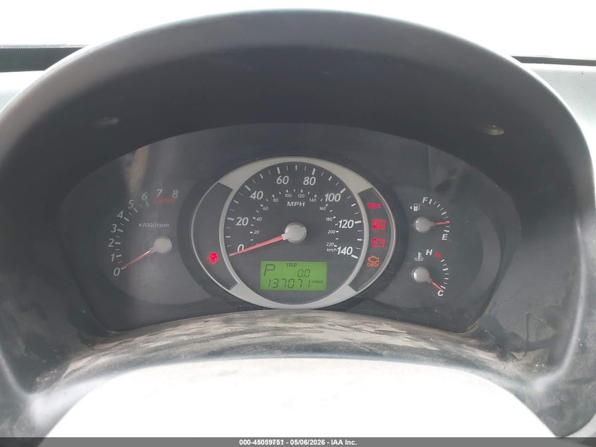 2005 Hyundai Tucson VIN KM8JN72D65U148843 IAAI salvage auction — FRONT END, Salvage (Idaho), sold $100 on 2026-07-09 (photo 7)