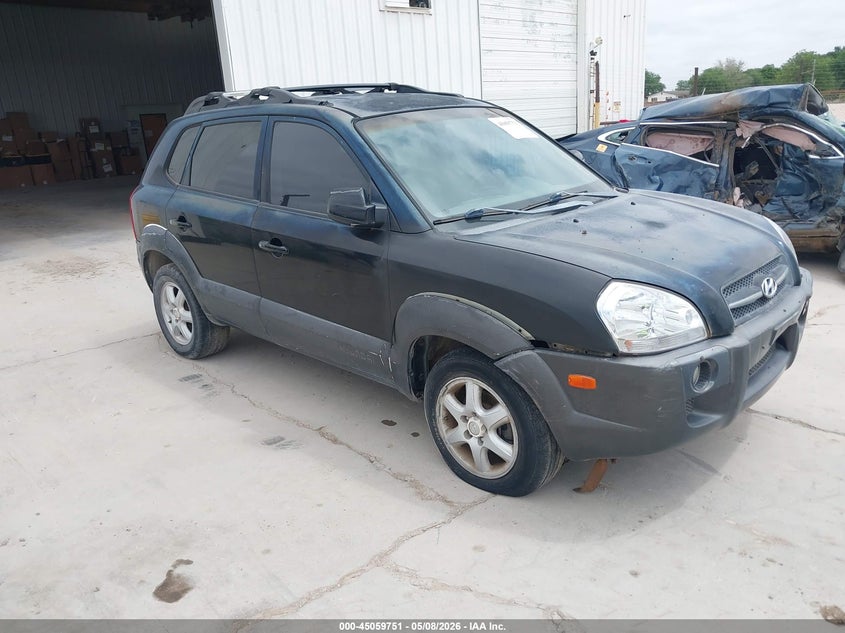 2005 Hyundai Tucson VIN KM8JN72D65U148843 IAAI salvage auction — FRONT END, Salvage (Idaho), sold $100 on 2026-07-09 (photo 1)