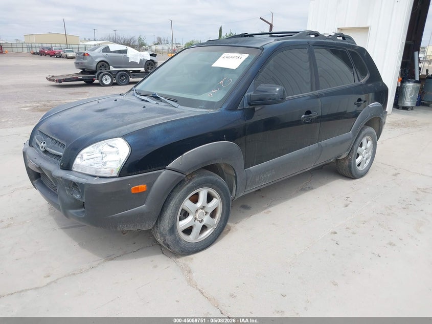 2005 Hyundai Tucson VIN KM8JN72D65U148843 IAAI salvage auction — FRONT END, Salvage (Idaho), sold $100 on 2026-07-09 (photo 2)