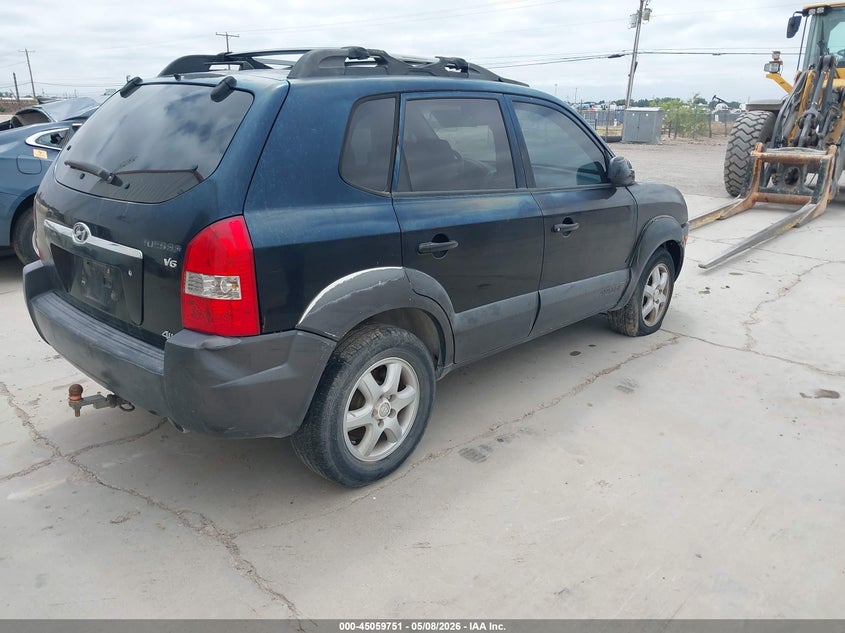 2005 Hyundai Tucson VIN KM8JN72D65U148843 IAAI salvage auction — FRONT END, Salvage (Idaho), sold $100 on 2026-07-09 (photo 4)
