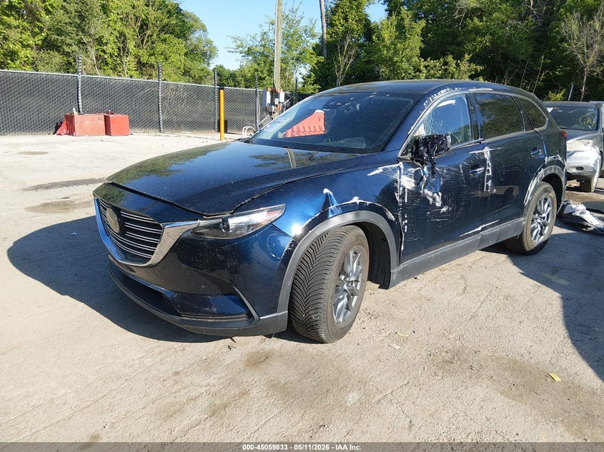 2021 Mazda Cx-9 VIN JM3TCBCY2M0542165 IAAI salvage auction — FRONT END, Salvage (Kansas), sold $3,550 on 2026-07-22 (photo 2)