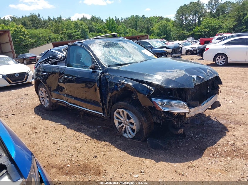 2015 Audi Q5 VIN WA1CFAFP7FA077032 IAAI salvage auction — LEFT & RIGHT, Salvage (Alabama), sold $25 on 2026-07-08 (photo 1)