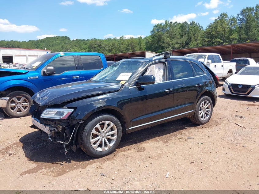 2015 Audi Q5 VIN WA1CFAFP7FA077032 IAAI salvage auction — LEFT & RIGHT, Salvage (Alabama), sold $25 on 2026-07-08 (photo 2)