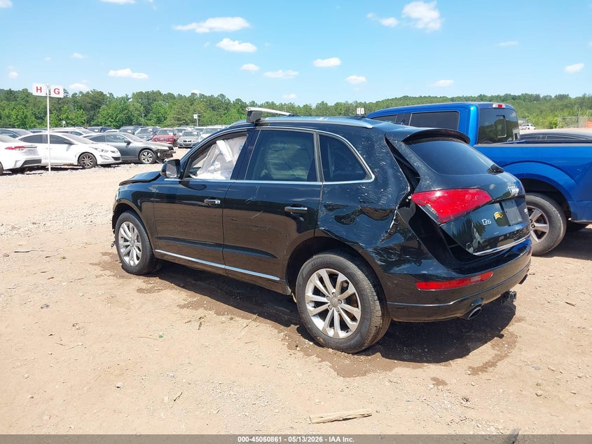 2015 Audi Q5 VIN WA1CFAFP7FA077032 IAAI salvage auction — LEFT & RIGHT, Salvage (Alabama), sold $25 on 2026-07-08 (photo 3)
