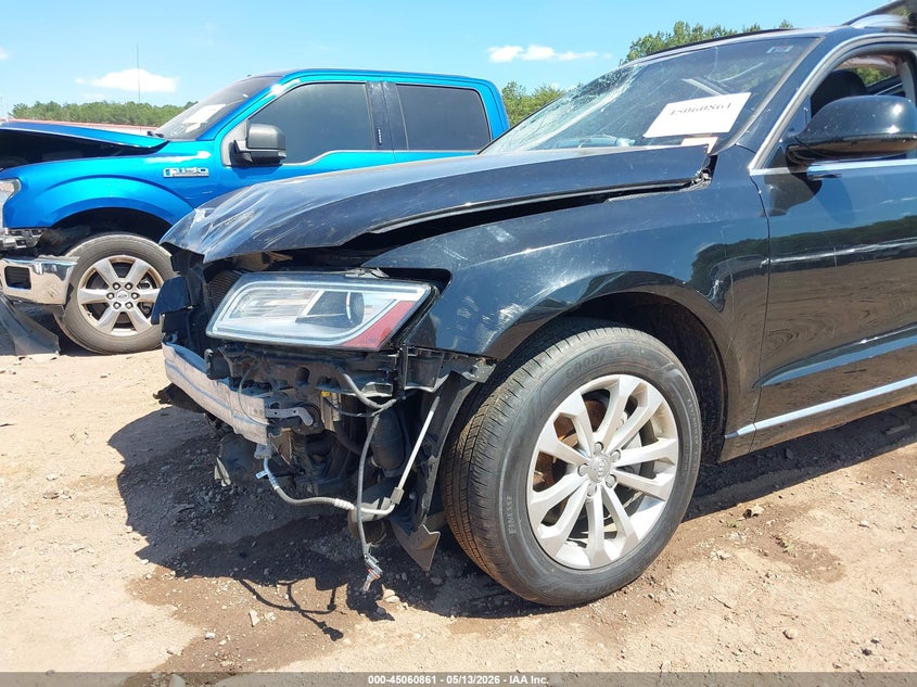 2015 Audi Q5 VIN WA1CFAFP7FA077032 IAAI salvage auction — LEFT & RIGHT, Salvage (Alabama), sold $25 on 2026-07-08 (photo 6)