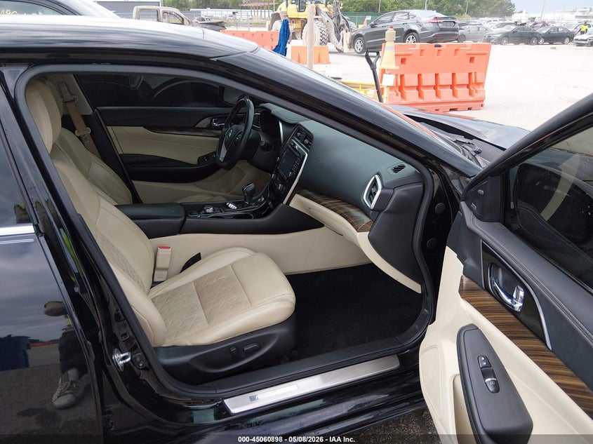 2018 Nissan Maxima VIN 1N4AA6AP1JC402115 IAAI salvage auction — LEFT REAR, Salvage (Illinois), sold $2,800 on 2026-07-18 (photo 5)