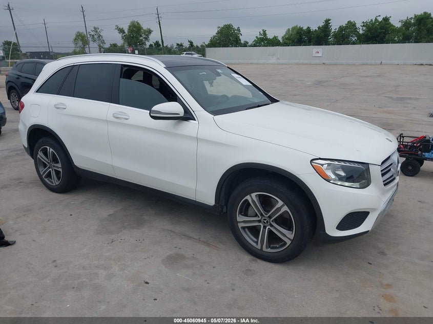 2019 Mercedes-benz Glc VIN WDC0G4JB9KV187547 IAAI salvage auction — UNDERCARRIAGE, Original (Texas), sold $7,300 on 2026-07-17 (photo 1)