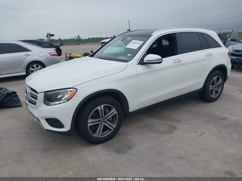 2019 Mercedes-benz Glc VIN WDC0G4JB9KV187547 IAAI salvage auction — UNDERCARRIAGE, Original (Texas), sold $7,300 on 2026-07-17 (photo 2)