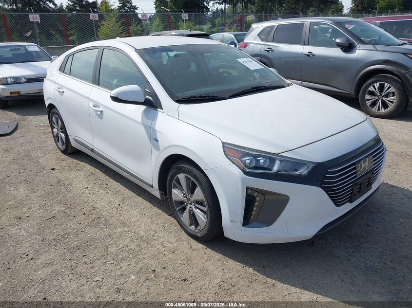 2019 Hyundai Ioniq VIN KMHC75LD8KU174748 IAAI salvage auction — REAR END, Bill Of Sale (Washington), sold $5,100 on 2026-07-15 (photo 1)